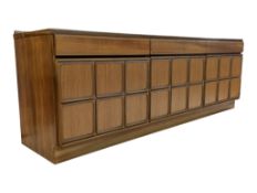 MCINTOSH FURNITURE, KIRKCALDY - VINTAGE MID CENTURY TEAK SIDEBOARD CREDENZA