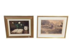 VINTAGE 20TH CENTURY OIL ON CANVAS STUDY