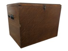 VINTAGE 20TH CENTURY TEAK SEWING BOX CHEST