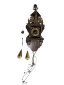 A DUTCH NU ELCK SYN SIN WALL CLOCK