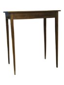 EDWARDIAN MAHOGANY OCCASIONAL TABLE