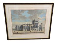 LATE 18TH CENTURY ENGRAVING THE CATHEDRAL CHURCH OF BRISTOL