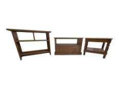 COLLECTION OF MID 20TH CENTURY & LATER PINE FURNITURE