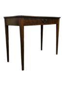 VICTORIAN 19TH CENTURY MAHOGANY WRITING TABLE DESK