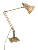 HERBERT TERRY MODEL 1227 - VINTAGE ANGLEPOISE INDUSTRIAL DESK LAMP