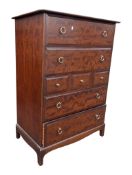 STAG FURNITURE - MID CENTURY MINSTREL TALLBOY CHEST OF DRAWERS