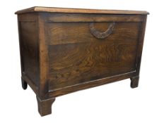 EARLY 19TH CENTURY OAK COFFER