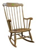 20TH CENTURY SCANDINAVIAN STYLE ROCKING CHAIR