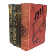 TWAIN, MARK - 1880 A TRAMP ABROAD, FIRST EDITION, WITH THREE OTHERS