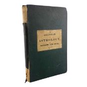 ZADKIEL THE SEER: 1833 GRAMMAR OF ASTROLOGY, FIRST EDITION