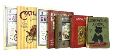 WAIN, LOUIS - A COLLECTION OF BOOKS AND ILLUSTRATIONS BY LOUIS WAIN