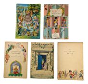 GUINNESS - COLLECTION OF FIVE VINTAGE ADVERTISING BOOKLETS RELATING TO ALICE IN WONDERLAND