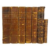 BIOGRAPHIES - COLLECTION OF 19TH-CENTURY WORKS, INC. BOSWELL'S LIFE OF JOHNSON, PLUTARCH'S LIVES ETC