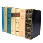 1900-74 - THE POETICAL WORKS OF COWPER, BURNS, COLERIDGE, DRYDEN, JOHNSON, MARLOWE & WORDSWORTH