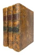 WARTON, THOMAS - 1774 -81 THE HISTORY OF ENGLISH POETRY, THREE VOLUMES, FIRST EDITION