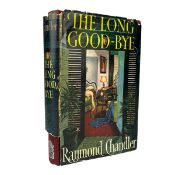 CHANDLER, RAYMOND - 1953 THE LONG GOOD-BYE, SIGNED WITH DUST WRAPPER