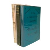 SIGNED MODERN POETRY BOOKS, TO INCLUDE JOHN FULLER, RONALD BOTTRALL, KENNETH HALLOWES, ETC.