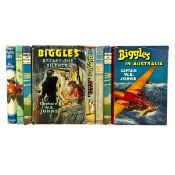 JOHNS, W. E. - COLLECTION OF BIGGLES BOOKS, INC. 7 FIRST EDITIONS