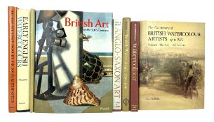 BRITISH ART - COLLECTION OF ILLUSTRATED ART BOOKS ON BRITISH ART & WATERCOLOUR