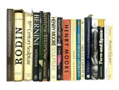 SCULPTURE - LARGE COLLECTION OF DECORATIVE ART BOOKS