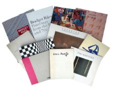 COLLECTION 1950-1990 MODERN ART CATALOGUES - INC. JACKSON POLLOCK, HENRI MATISSE, BRIDGET RILEY ETC.