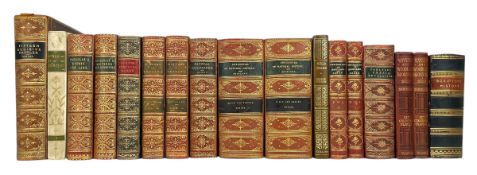 BINDINGS: A COLLECTION LATE 19TH & 20TH CENTURY BOOKS - PRIZE FULL CALF BINDINGS