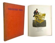 COUNTRY FAIR- THE COUNTRY LIFE ANNUAL 1938, INC. ERIC RAVILIOUS HIGH STREET PLATE, THE KNIFE GRINDER