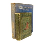 BARRIE, J. M.: c1931 PETER PAN & WENDY, WITH LEWIS CARROLL'S ALICE'S ADVENTURES IN WONDERLAND (1894)
