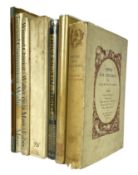 DE LA MARE, WALTER - SEVEN FIRST & LIMITED EDITION POETRY BOOKS, THREE SIGNED