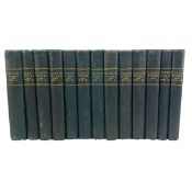 DICKENS, CHARLES 1871-80 HOUSEHOLD EDITION OF DICKENS' WORKS, ORIGINAL WRAPS BOUND IN