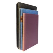 SIGNED POETRY BOOKS AND A PLAY - LIMITED EDITIONS - 20TH CENTURY POETRY