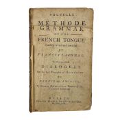 [ROGISSARD, M.] - 1759 A GRAMMAR OF THE FRENCH TONGUE, ED. FRANCIS LACOMBE