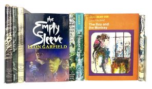 GARFIELD, LEON - EIGHT SIGNED FIRST EDITION BOOKS