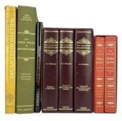 SHAKESPEARE, WILLIAM - THE ANNOTATED SHAKESPEARE, THE FIRST FOLIO, THE RIVERSIDE SHAKESPEARE, ETC.
