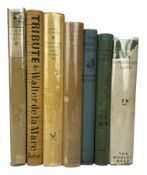 DE LA MARE, WALTER - COLLECTION OF WORKS EDITED OR RELATING TO WALTER DE LA MARE