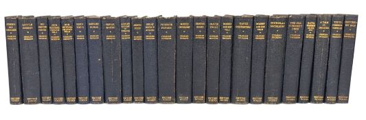 DICKENS, CHARLES - c1910 THE COMPLETE WORKS OF CHARLES DICKENS, INTRO. BY G. K. CHESTERTON, 24 VOLS