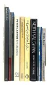 A COLLECTION OF ST. IVES ART BOOKS AND CATALOGUES - INCLUDING PETER LANYON, MARK TOBEY ETC.