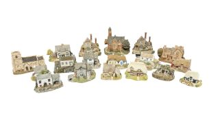 LILLIPUT LANE - COLLECTION OF UNBOXED 20TH CENTURY RESIN COTTAGE FIGURES