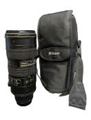 NIKON - 2009 AF-S NIKKOR 70-200MM 1:2.8 G II ED LENS