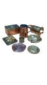 COLLECTION OF COPPER & BRASS ITEMS