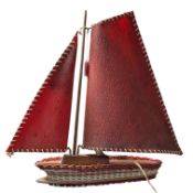 MID 20TH CENTURY ART DECO BOAT LAMP