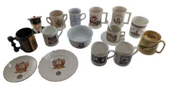 A COLLECTION OF CERAMIC ITEMS INC. HARRODS, CORONATION