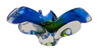 MANNER OF JOSEF HOSPODKA FOR CHRIBSKA SKLARNA - 60S ASHTRAY