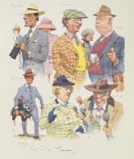 PETER CURLING (B. 1955) - TRAINERS, 2001 - LIMITED EDITION SIGNED PRINT