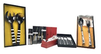 MIXED SELECTION OF MODERN DESIGNER TABLE FLATWARE