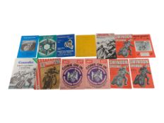 VINTAGE MOTOR SPORTING EMPHEMERA INCLUDING BRISTOL SPEEDWAY MOTOR