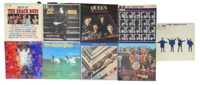MIXED SELECTION OF 9 LONG PLAY / LP VINYL RECORDS ALBUMS