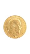 1909 KING EDWARD VII GOLD SOVEREIGN