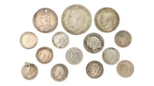 COLLECTION OF BRITISH & FOREIGN CIRCULATED SILVER COINS