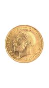 1914 KING GEORGE V HALF SOVEREIGN